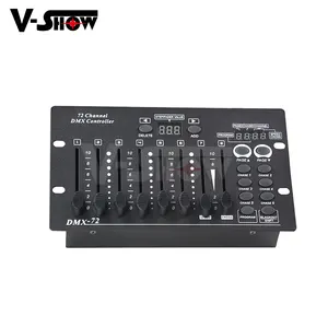 Mini DMX Controller 72 Channel DMX Controller for Battery lighting or more RGB led/lamp