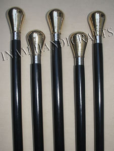 Bastón de madera con perilla de latón para caminar, diseño hecho a mano, Asa de latón - Product Image 6