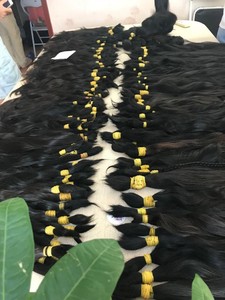 ผมต่อแท้ เกรด 8A ยี่ห้อ Ivirgohair แบบเรียงเกล็ดผม  ชนิด Double Drawn ผมตรงจากเวียดนาม ไม่หลุดร่วงง่าย - Product Image 5