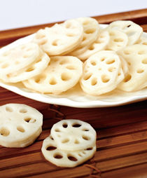 Raíz de Loto Orgánica Fresca Congelada de Vietnam, Procesada IQF - Product Image 5