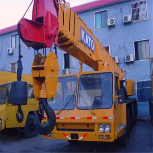 50ton Xe Tải Cẩu 25t-50 tấn-Sử dụng Kato xe tải cẩu/tadano cần cẩu sử dụng 50 t Kato