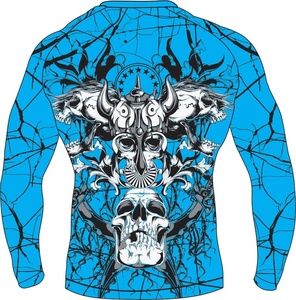 Chemise de protection Rash pour hommes, à manches longues, compétition, pour BJJ Jiu Jitsu, MMA Rash, nouvelle collection - Product Image 1