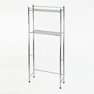 Métal à 2 niveaux au-dessus de la toilette salle de bain Spacesaver - Product Image 1