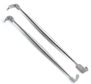 Retractor quirúrgico Senn Muller Retractor de doble extremo 15,5 cm Instrumentos de alta calidad Proveedores Mahersi - Product Image 1