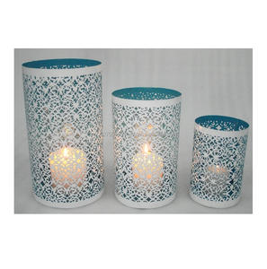 Hermoso portavelas de Metal para interior/exterior, soporte votivo para el hogar, Hotel, oficina, decoración de fiesta, celebración de Pascua - Product Image 2