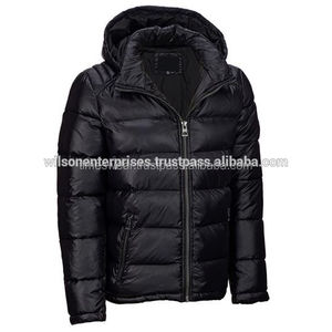 <b>Men's</b> <b>Lightweight</b> Winter Outwear Coat High Quality Bubble Quilted Shell Stand Windproof Puffer <b>Jacket</b> Customized OEM Service - Product Image 5