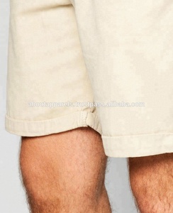 กางเกงขาสั้นผ้าฝ้ายทอลายทแยงสำหรับสินค้ากีฬากางเกงขาสั้นแฟชั่นทันสมัยออกแบบได้ตามต้องการ - Product Image 4