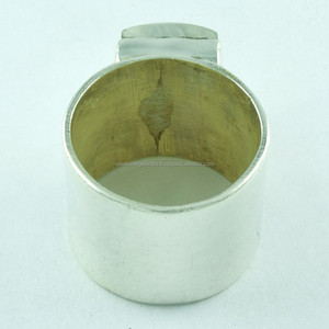 2017 diseño de tendencia Unisex Plata de Ley 925 calidad extrema 14g Arco Iris Luna anillo aniversario bisel ajuste al por mayor - Product Image 4