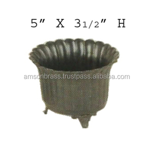 Macetas y macetas para interiores y exteriores, maceta y maceta de Metal, maceta pequeña antigua para decoración de jardín y hogar - Product Image 5