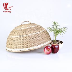 Durable Eco-Friendly Rattan Food Umbrella Cover Dish Cover Carpa para restaurantes - Product Image 6