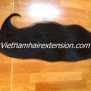 Extensions de cheveux ondulés vierges Remy du Vietnam, tissées à la machine, 100g, prix d'usine, vente en gros - Product Image 1
