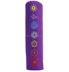 Chất Lượng Cao Bảy Chakra Thêu Canvas Yoga Mat Túi Tại Giá Bán Buôn