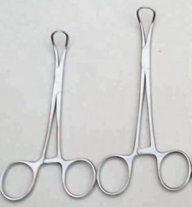 Grosir Forsep Baja Tahan Karat Logo Kustom Baja Nirkarat Forsep Hemostatik Forsep Lurus Melengkung - Product Image 2