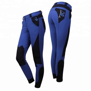 กางเกงขี่ม้าซิลิโคนแบบเต็มพร้อมคุณสมบัติป้องกันหน้าแข้งกางเกงขี่ม้าไนลอนกีฬาวิ่งซื้อจำนวนมากพิมพ์โลโก้ได้ตามต้องการ - Product Image 1