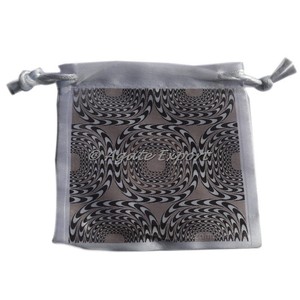 Jewelry <b>Packaging</b> <b>Bag</b> Small Gift Jewelry Pouch Wave 2 3D Velvet Pouch - Product Image 1