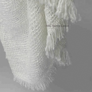 Venta al por mayor, manta de acrílico real súper suave, manta de lanzamiento a granel de acrílico indio de fabricante personalizado - Product Image 4