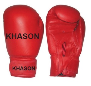 Guantes de Boxeo Profesionales al por Mayor con Logotipo Personalizado, de Cuero Vacuno, 8oz y 12oz, Ligeros, para CLOSURE KHASON BRAND, para Entrenamiento Masculino - Product Image 3