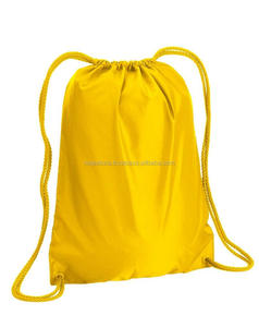 Bolsa de gimnasio deportiva con cordón de poliéster, ecológica, con logotipo impreso - Product Image 4