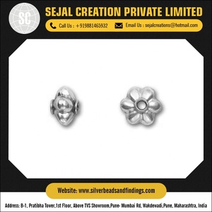 Cuentas redondas de Plata de Ley 925 de diseño moderno, espaciadores de 4mm-12mm para pulseras y accesorios de joyería - Product Image 6