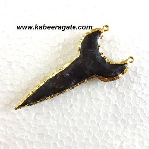 Mặt Dây Chuyền Bán Sỉ: Mặt Dây Chuyền Hình Răng Cá Mập Mạ Điện - Product Image 1