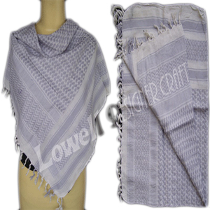 Shemagh bufanda desierto Keffiyeh árabe envoltura cabeza de algodón pesado chal ligero bufandas cuello sólido moda corazón diseño Arafat - Product Image 4