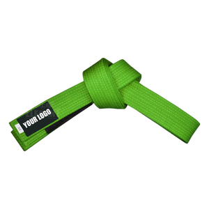 เข็มขัด BJJ ผ้าฝ้าย100% โลโก้กำหนดเองได้สำหรับทุกเพศอุปกรณ์ฝึกศิลปะการต่อสู้แบบระบายอากาศทนทาน - Product Image 5