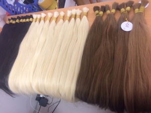 Extensiones de cabello humano remy 100%, calidad superior, color marrón, Rubio, color Natural, grado 8A - Product Image 2