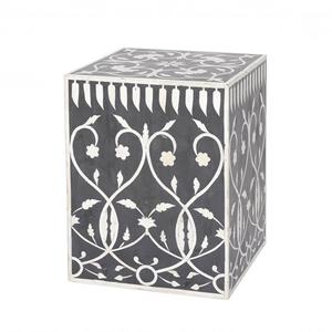 โต๊ะกาแฟลายกระดูกและไม้สำหรับเฟอร์นิเจอร์บ้านหรือสำนักงานดีไซน์อินเดียที่ทันสมัย - Product Image 3