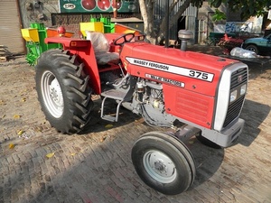 Massey Ferguson MF 375 รถแทรกเตอร์ 2WD 75HP ผลผลิตสูงพร้อมเครื่องยนต์สําหรับฟาร์มสภาพมือสองส่วนประกอบที่เชื่อถือได้ - Product Image 4