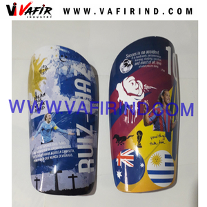 Espinilleras de Fútbol Personalizadas con Fibra de Carbono y Poliéster, Color y Logotipo Personalizados, Fabricante - Product Image 5