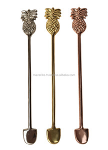 Thép không gỉ dứa uống khuấy tái sử dụng đồ uống khuấy Gậy uống sự gian lận gậy để trộn Cocktail khuấy - Product Image 3