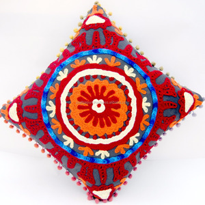 cotton cushion covers available in beautiful <b>eye</b>-catching colors Made from high-quality cotton these covers are soft breathable - Product Image 2