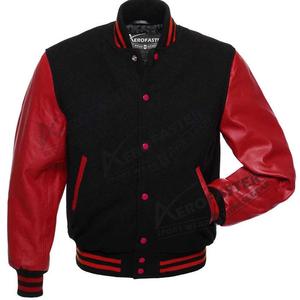 Chaquetas Varsity de Lana Completa para Hombre de la Mejor Calidad, Bordado de Béisbol Invernal, Forro de Lana Tejida Transpirable y Ecológico - Product Image 5
