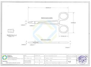 Mayo hegar คีมสำหรับผ่าตัดทุกประเภท14-20ซม. Mayo hegar - Product Image 4