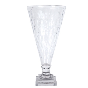 Shiny <b>clear</b> Glass <b>Vase</b> - Product Image 2