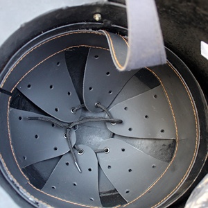 หมวกกันน็อก300สไตล์กรีกโบราณลายเสือดาวสปาร์ตันพร้อม SAIWH915ขนนกสีดำ - Product Image 4