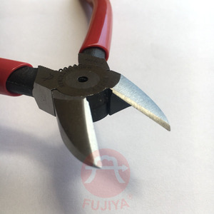 Alicates de Corte Lateral Métricos de Grado Industrial FUJIYA con Mango de PVC de Agarre Suave y Bordes de Corte Tratados Térmicamente para Alambre de Acero - Product Image 4