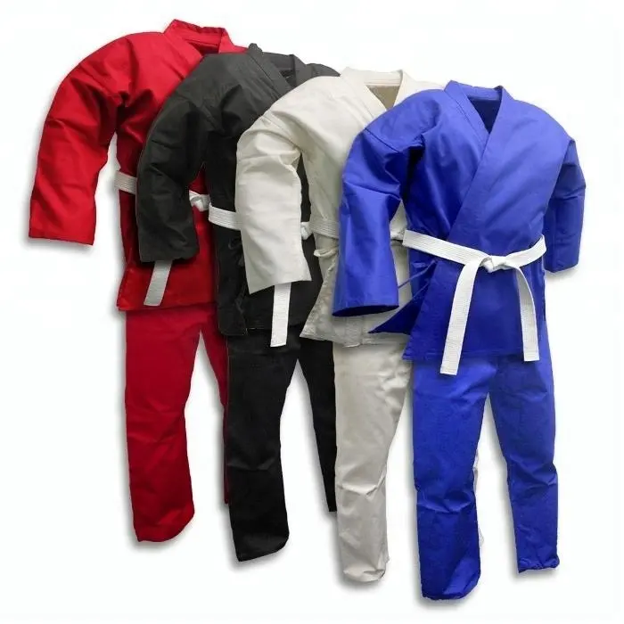 American Tatsu Ultimate Light Karate Uniforms Poly Cotton Light weight Kids Karate Uniform White Belt Boys & Girls /BJJ/ MMA