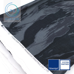 Impresión de transferencia de calor de papel de camuflaje de secado rápido 91% poliéster 9% Spandex 160Gsm Jersey elástico tejido de punto para ropa deportiva para niños - Product Image 2