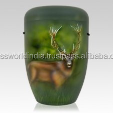 Urna de cremación de aluminio, suministros funerarios de Brassworld, India - Product Image 6
