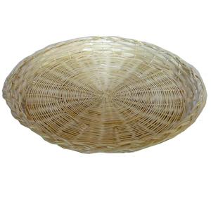 Vente en gros de paniers plats en rotin naturel tissé en paille paniers de fruits de stockage - Product Image 2