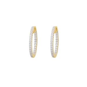 Boucles d'oreilles en diamant avec livraison gratuite Droits d'importation et taxes supportés par le client sur les achats de plus de 2000 $ - Product Image 1