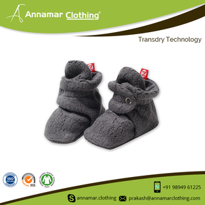 Bottines pour bébé en coton biologique, bottes respirantes, pour nourrissons, vente en gros, certifié CPSC, 100% biologique - Product Image 6