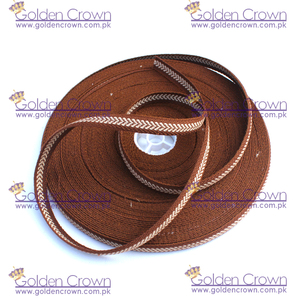 Garnitures de haute qualité en dentelle tressée dorée pour uniformes |   Dentelle uniforme |   Dentelle française en polyester/coton tressée sur mesure - Product Image 4