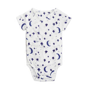 Ropa de algodón 100% orgánico certificada GOTS, Mono para bebé recién nacido, pelele para bebé liso - Product Image 1