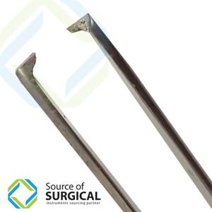 Pince à dissection dentée 1x2 en acier inoxydable, instrument chirurgical manuel, type clip, marque privée, 13 cm, certifiée CE, usage hospitalier - Product Image 3