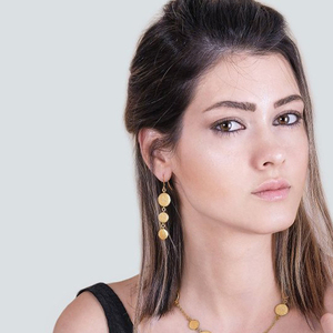 Pendientes de diseño geométrico para mujer, nuevo accesorio de fiesta de Club nocturno de moda para regalo o compromiso - Product Image 1