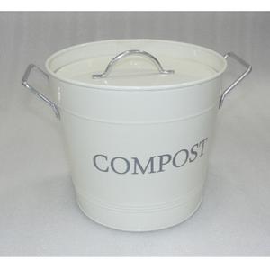 De Forme Ronde décorative en métal de haute qualité récipient en étain avec poignée - Product Image 3