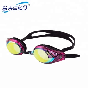 <span class=keywords><strong>SAEKO</strong></span> professionnel Anti-buée lunettes de natation vision large miroir lentilles Protection UV lunettes en Silicone adultes Style à la mode