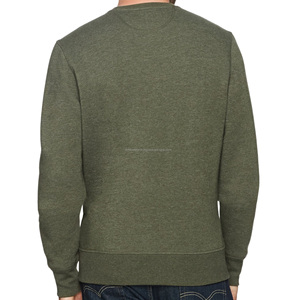 Sudadera de lana de cuello redondo de invierno para hombre, suéter hecho de poliéster/material de algodón - Product Image 2